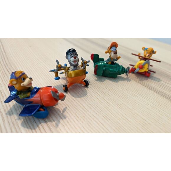 Vtg 1989 McDonalds Tale Spin Die Cast Happy Meal Toys Complete Set +3 Tail Spin - Picture 7 of 11